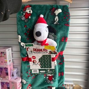Adorable Peanuts Snoopy pet blanket